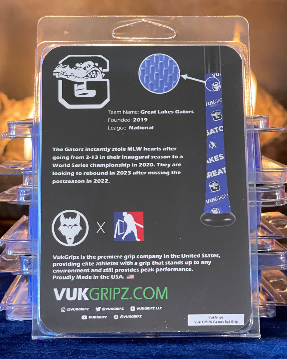 Great Lakes Gators Bat Grip MLW Wiffle Ball