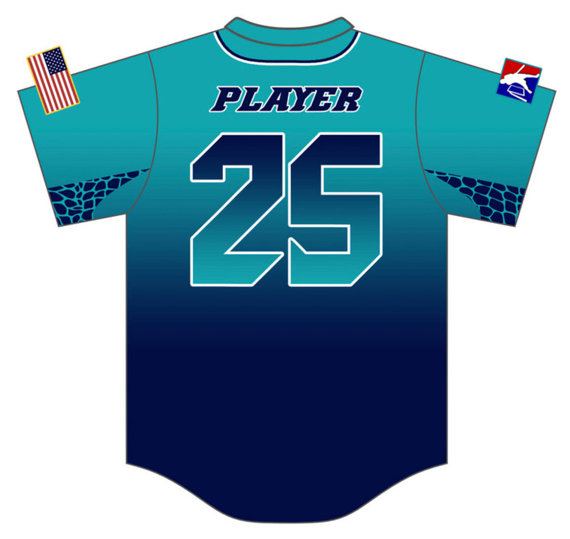 Great Lakes Gators “Dark Moxie” Jersey (FULLY CUSTOM) – MLW Wiffle