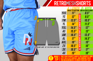 Western Wildcats Retro Mesh Shorts