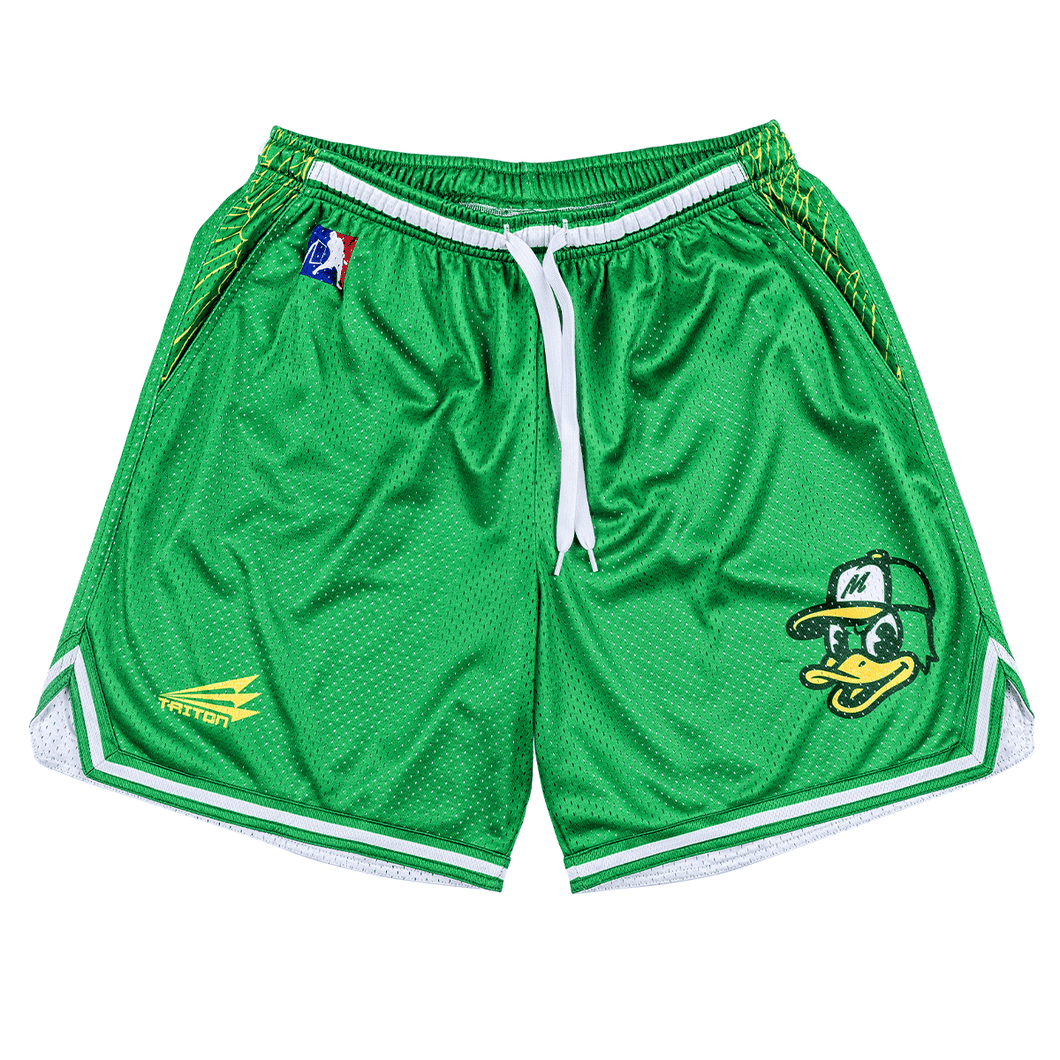 Midwest Mallards Retro Mesh Shorts – MLW Wiffle Ball Midwest Mallards Retro Mesh Shorts – MLW Wiffle Ball