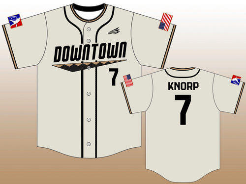 Downtown Diamondbacks “Light Moxie” Jersey (FULLY CUSTOM)