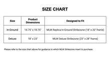 Official MLW Metal INSERT ONLY (2 Size Options) by Home Stand