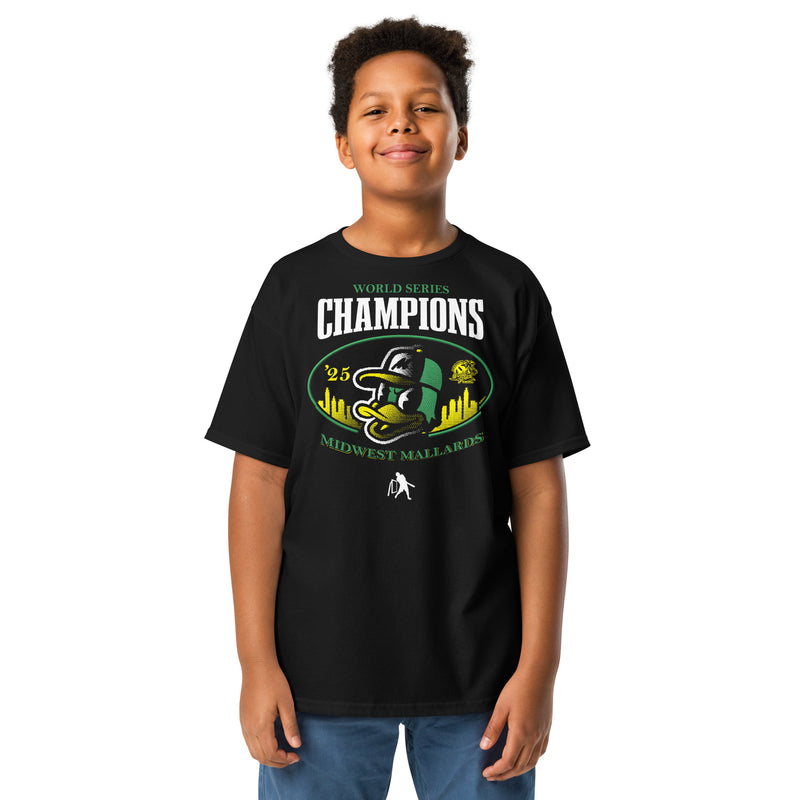 YOUTH) Midwest Mallards 2025 World Series Champions Tee – MLW