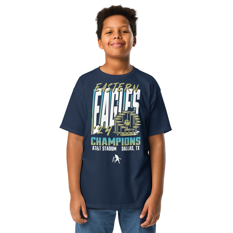 THE EAGLES ミレニアムコンサート Tシャツ youth-classic-tee-navy-front-