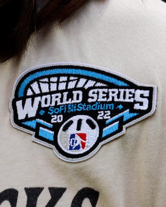 Official 2022 MLW World Series Embroidered Patch