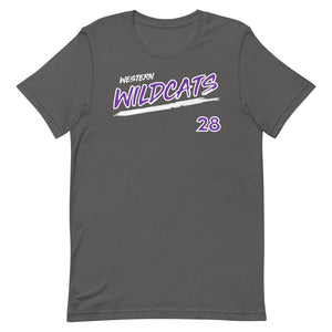 Kyle Schultz Western Wildcats Jersey Tee