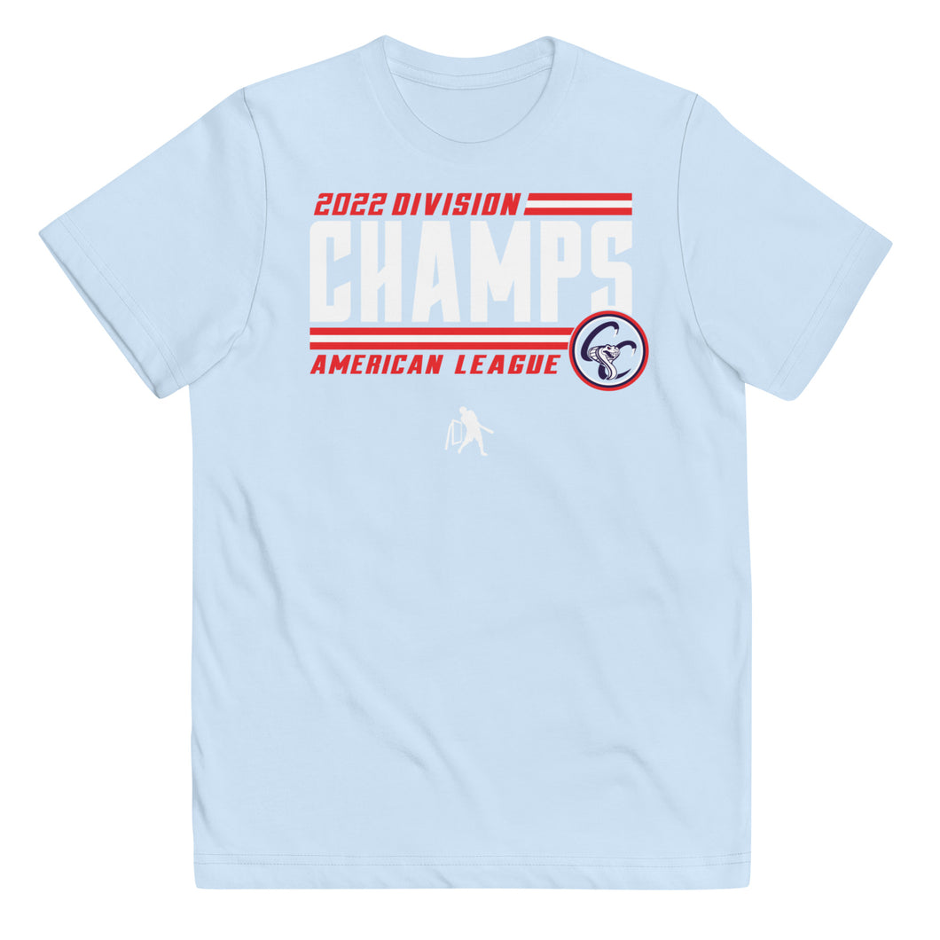 YOUTH) Coastal Cobras 2022 AL Division Champs Tee – MLW Wiffle Ball